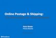 Online Postage & Shipping:  The Advantages for Small Business