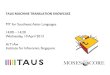 TAUS MT SHOWCASE, MT for Southeast Asian Languages, Ai Ti Aw, Institute for Infocomm, 10 April 2013
