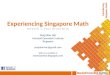 Singapore Math Administrators Symposium Newark
