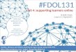 FDOL131 unit 4: supporting learners with Dr Keith Smyth