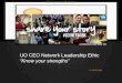 Ceo network leadership styles