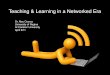 Knock Down the Walls: Designing for Open & Networked Learning