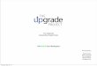 Upgrade Project Process Book