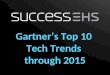 Gartner's Top 10 Tech Trends through 2015