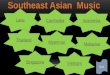 Southeast asian music grade 8 first quarter