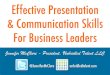 Effective Presentation & Communication Skills For Business Leaders