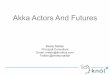 Akka and futures