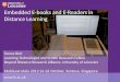 Embedded E-books and E-Readers in Distance Learning