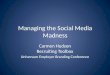 Managing the Social Media Madness