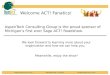Sage ACT! 2012 MI Roadshow - Welcome & Break Slides