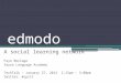 Edmodo: A Social Learning Network