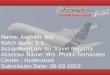 Ppt on air travel management... 2