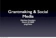Grant Makers Network - Social Media