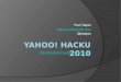 Yahoo! HackU 2010
