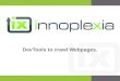 Innoplexia DevTools to Crawl Webpages