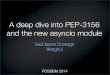 A deep dive into PEP-3156 and the new asyncio module