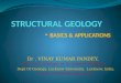 Structure geology   basics and applications