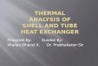 New shell & tube heat exchanger