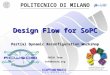 RCW@DEI - Design Flow 4 SoPc