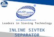 Improve your efficiency and capacity with Sivtek Low Profile Separator