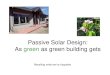 Passive Solar Design Presentation