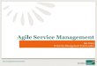 Agile IT Service Management