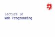 L10 Web Programming