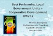Gawad Parangal for Local Government Units – Cooperative Development