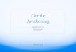 Gentle Awakening - Part 5 - Roadmap
