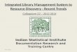 Integrated Library Management System to Resource Discovery : Recent Trends