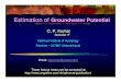 Estimation of Groundwater Potential