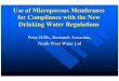 Use Of Microporous Membranes For Regulatory Compliance