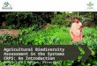 Agricultural Biodiversity Assessment in the Systems CRPS: An Introduction