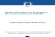 Analysis of policy impact on the farming sector in Africa. Selected activities at the EC-JRC-IPTS