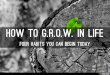 How To G.R.O.W. In Life