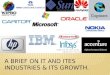a brief introduction IN IT & ITES INDUSTRIES IN INDIA