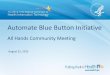 Automate Blue Button Initiative 08222012