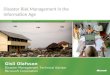 Disaster Risk Management In The Information Age Gislio