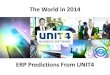 The World in 2014 - ERP Predictions From UNIT4