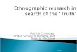 090630 Ethnographic Research In Search Of The Truth (Martha Chinouya)