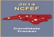 2014 NCFEF Candidate Tracker