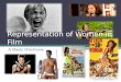 Representation of women in film - very basic overview