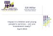 Impact in Children and Young Peoples Services