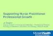 Jo Begbie, Monash Health - Supporting Nurse Practitioner Professional Growth
