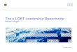 The e-LGBT Leadership Opportunity
