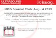UOG Journal Club: Sonographic measurement of lower uterine segment thickness