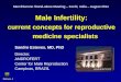 Male infertility   current concepts for reproductive specialists