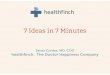 Health IT Summit in Chicago 2014 – “7 Ideas in 7 Minutes” with Sanaz Cordes, MD, COO, healthfinch