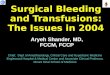 11 surgical bleeding and transfusions