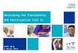 S132 – Day 2 – 1430 – The opportunity for digitally enabled transparency and participation to transform our NHS